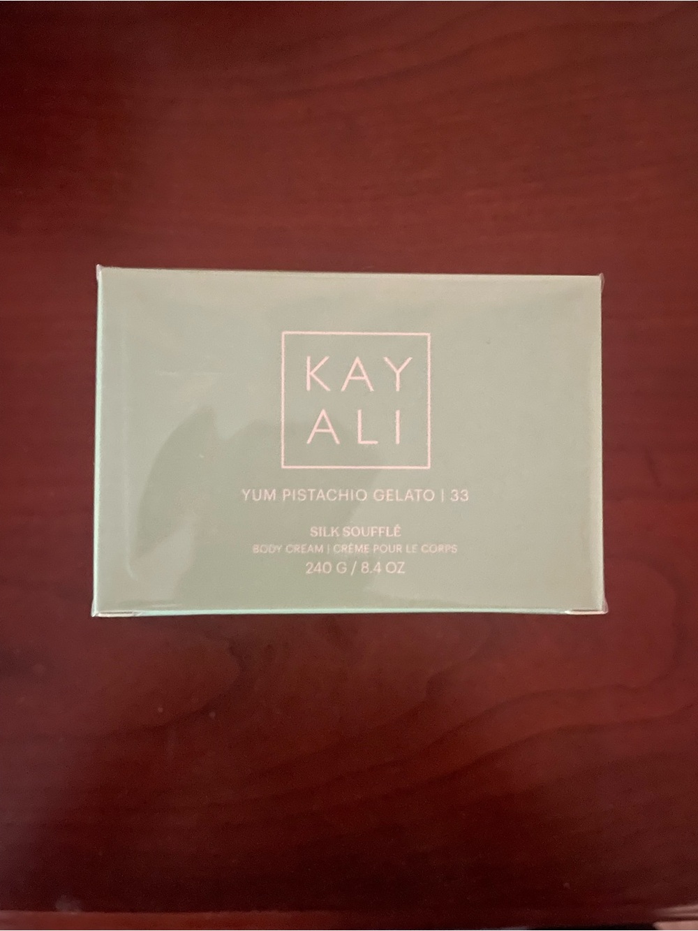 Kayali Yum Pistachio Gelato Silk Souffle Body Cream - Pistachio Green